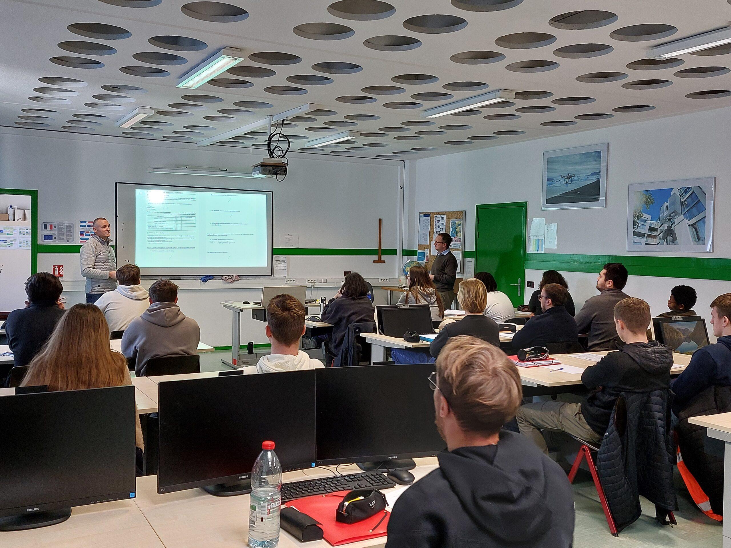 TS2MGTMN : Présentation de la délimitation par des géomètres – Lycée Jean Prouvé de Lomme