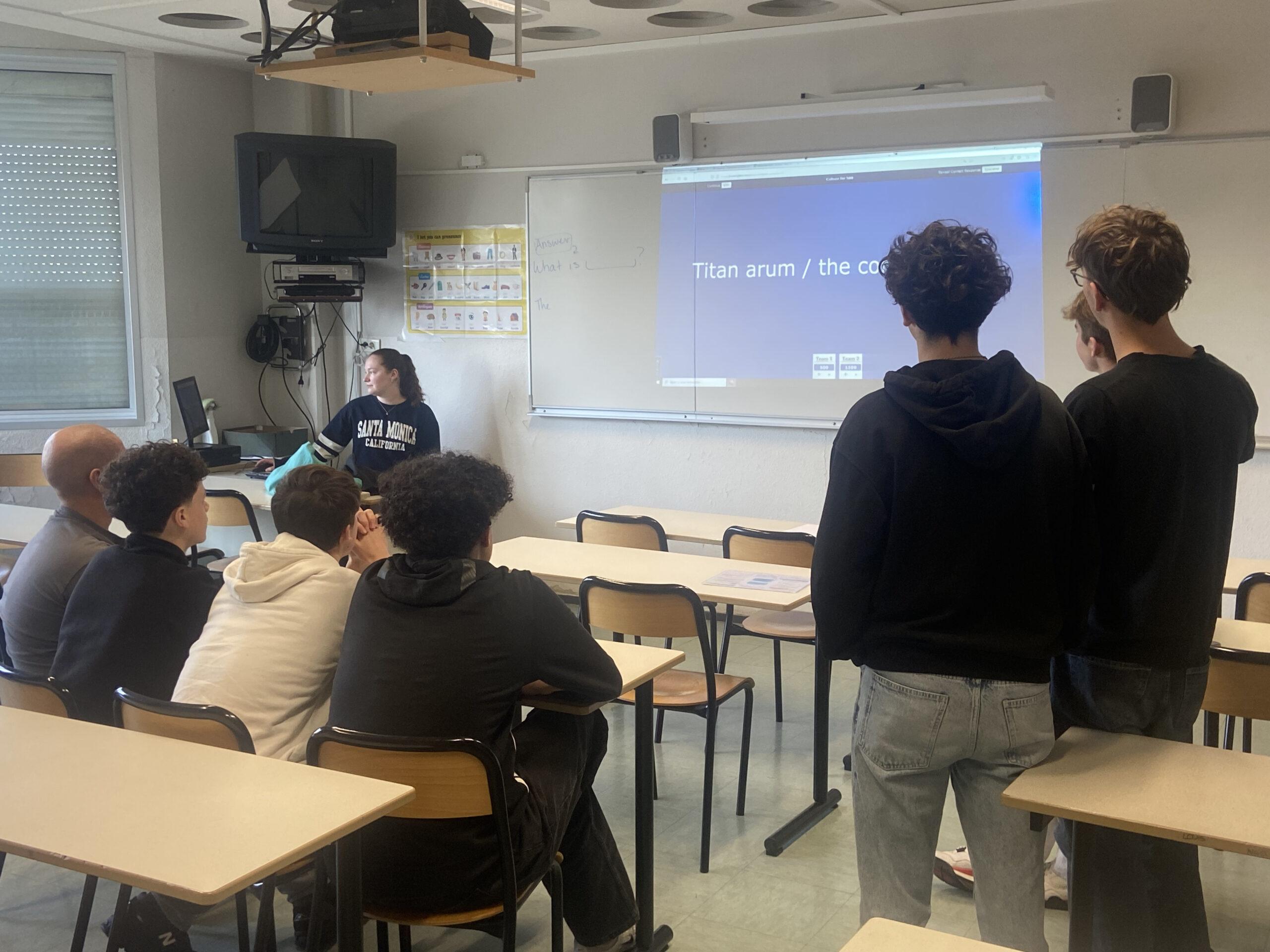 Une assistante américaine au lycée – Lycée Jean Prouvé de Lomme
