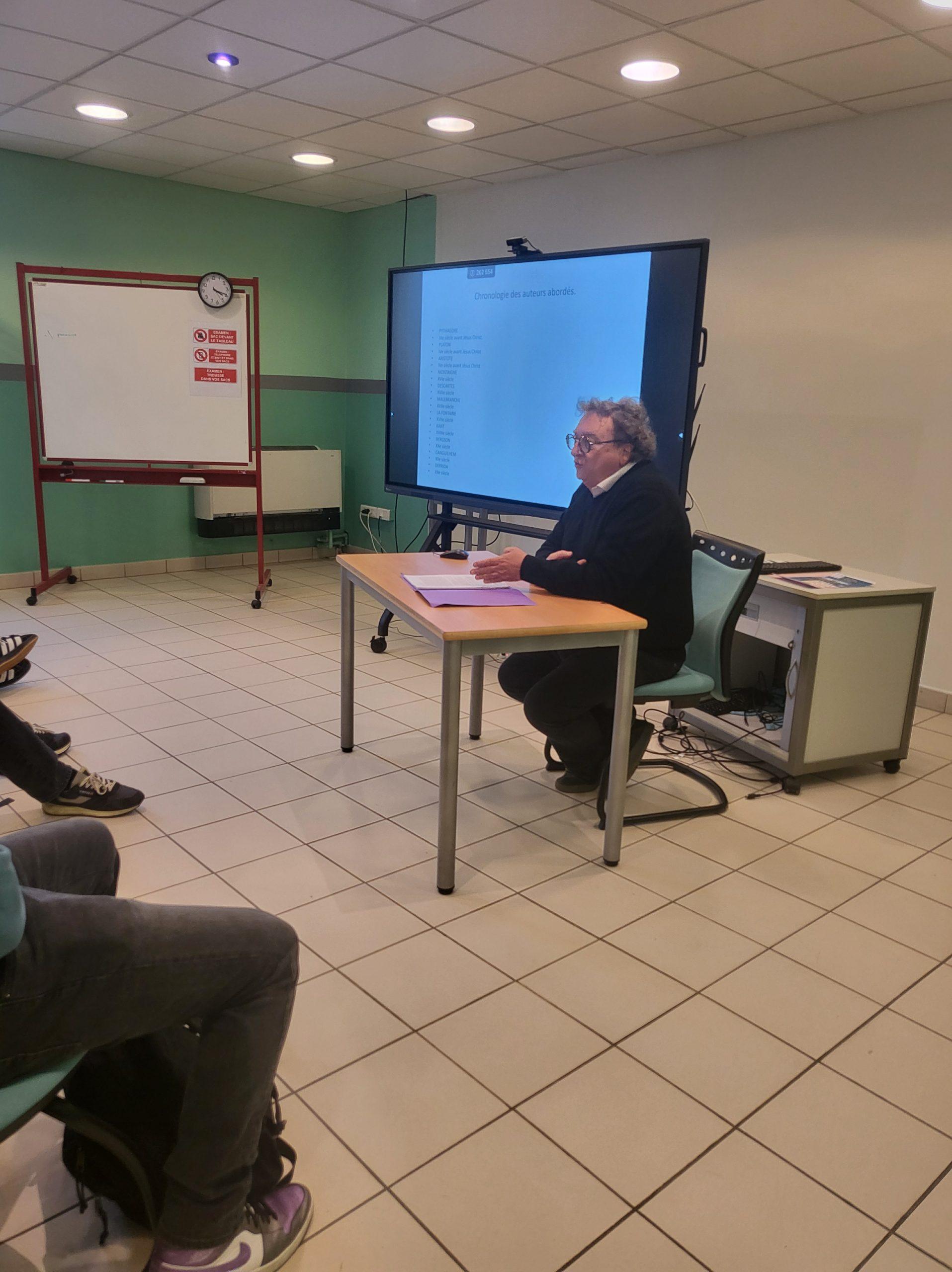 Conférence philo – Lycée Jean Prouvé de Lomme