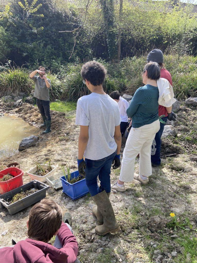 Jeudi 9 avril : Éco-délégués : Chantier nature – Lycée Jean Prouvé de Lomme