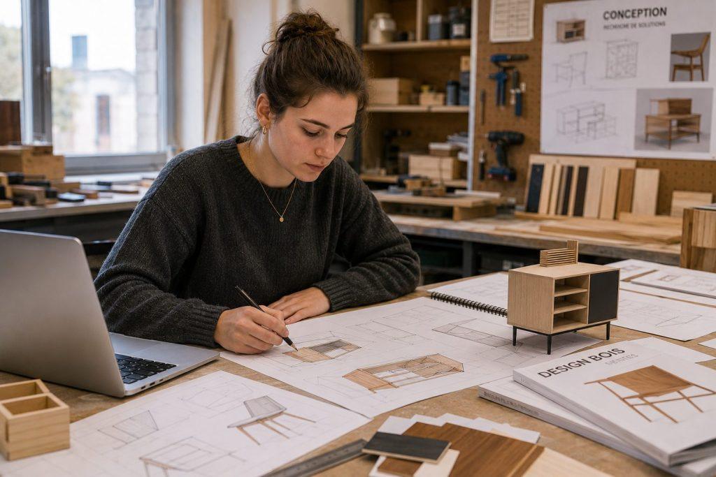 Concevoir du mobilier et des ouvrages en bois