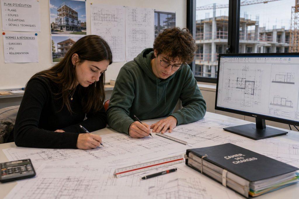 Réaliser les plans d'exécution