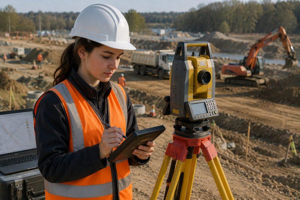 Utiliser les technologies de guidage et de topographie