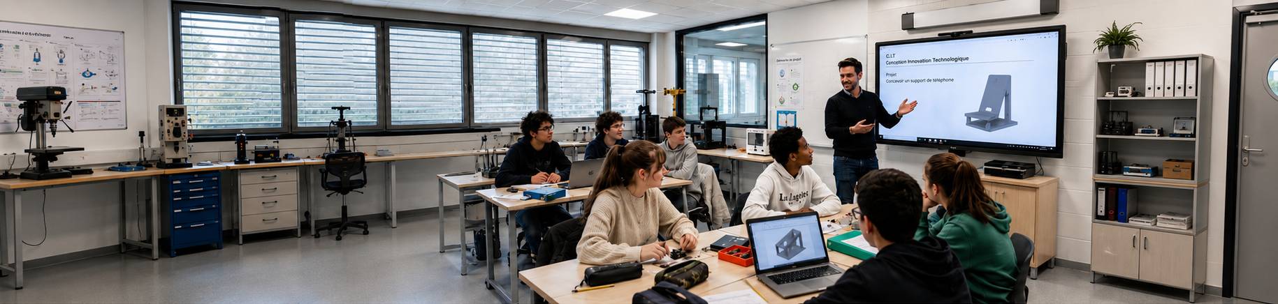 Seconde GT – Seconde générale et technologique au Lycée Jean Prouvé de Lomme