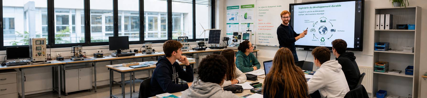 BAC STI2D – Première et terminale technologique STI2D au Lycée Jean Prouvé de Lomme