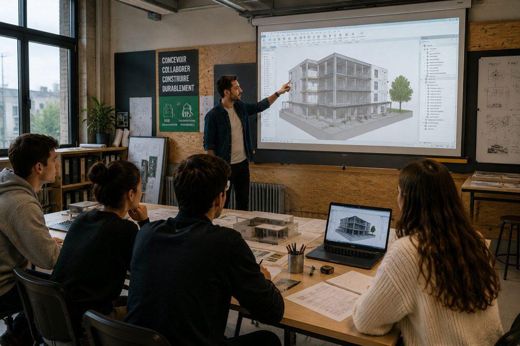 Créer la maquette numérique des bâtiments
