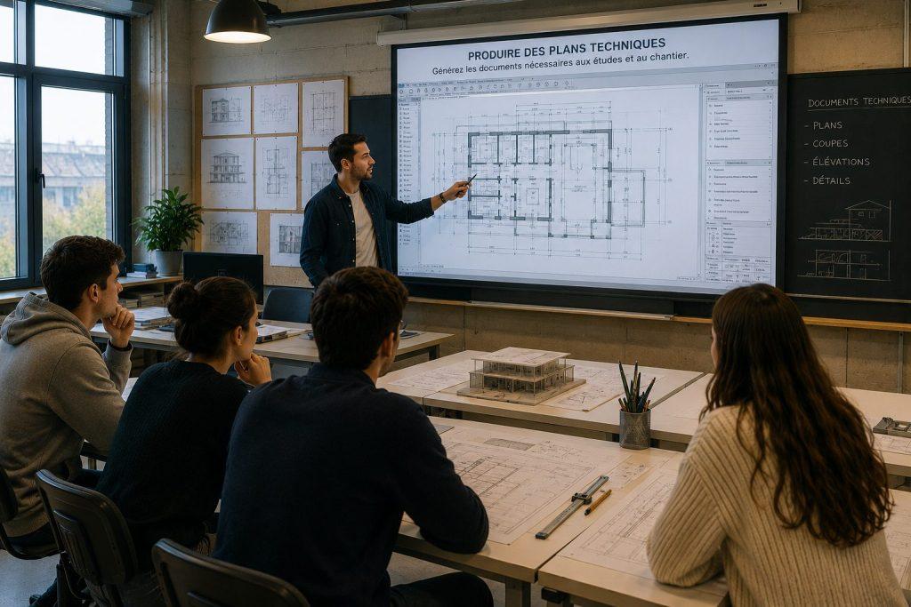Produire des plans techniques