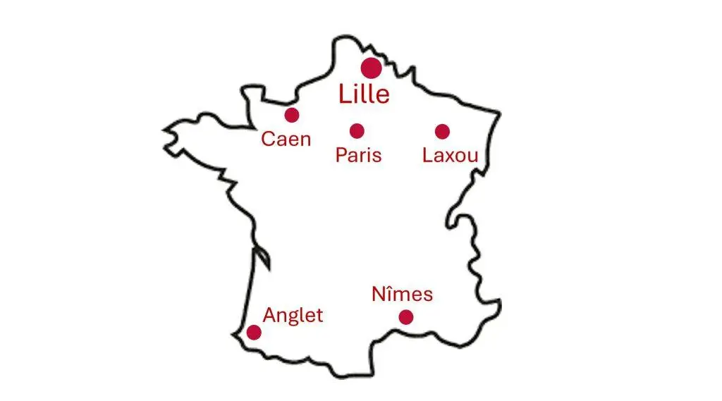 Le réseau des CPGE ATS Génie Civil en France