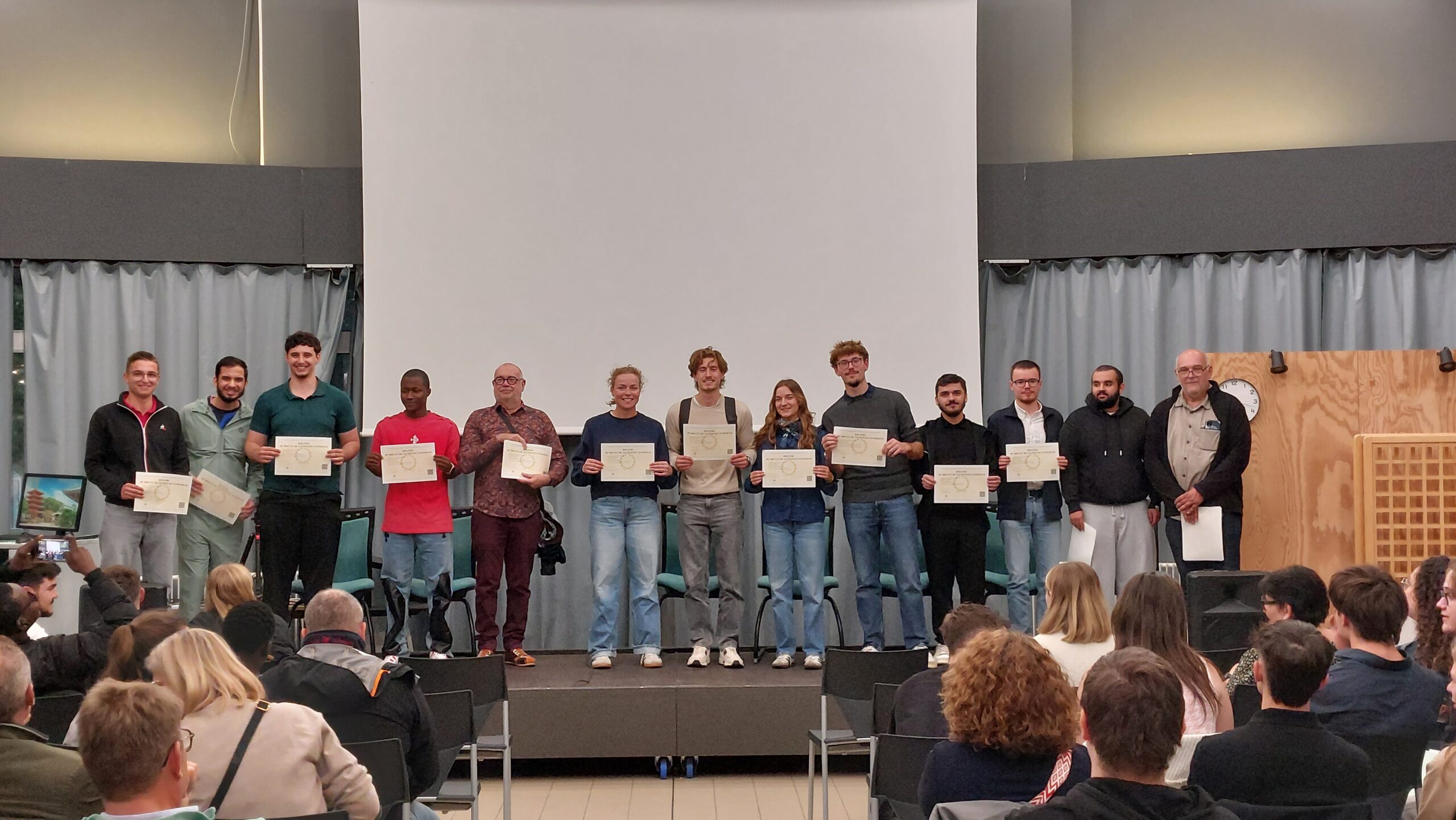 Diplômés BTS promotion 2026 au lycée Jean PROUVÉ