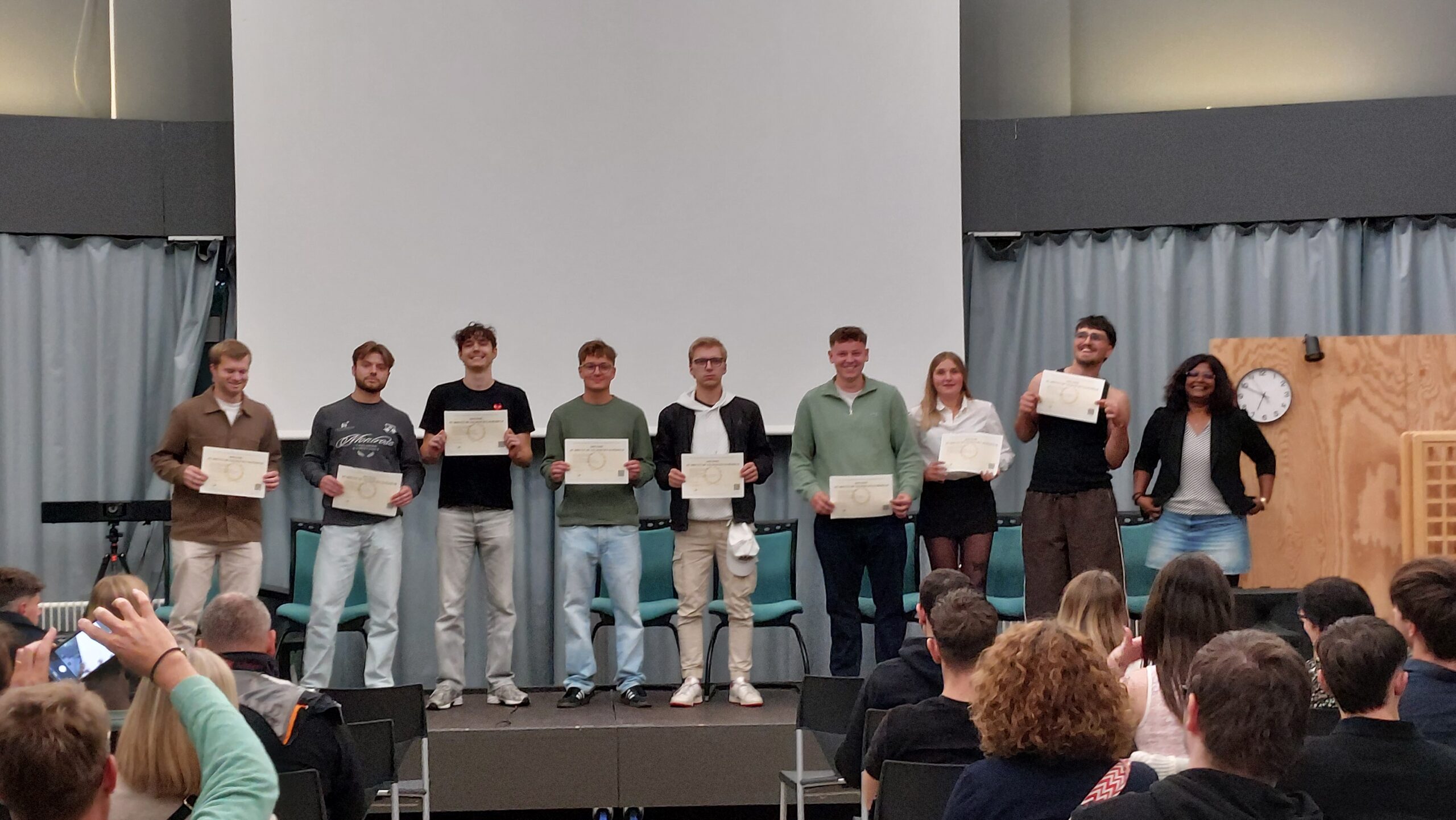 Diplômés BTS promotion 2026 au lycée Jean PROUVÉ