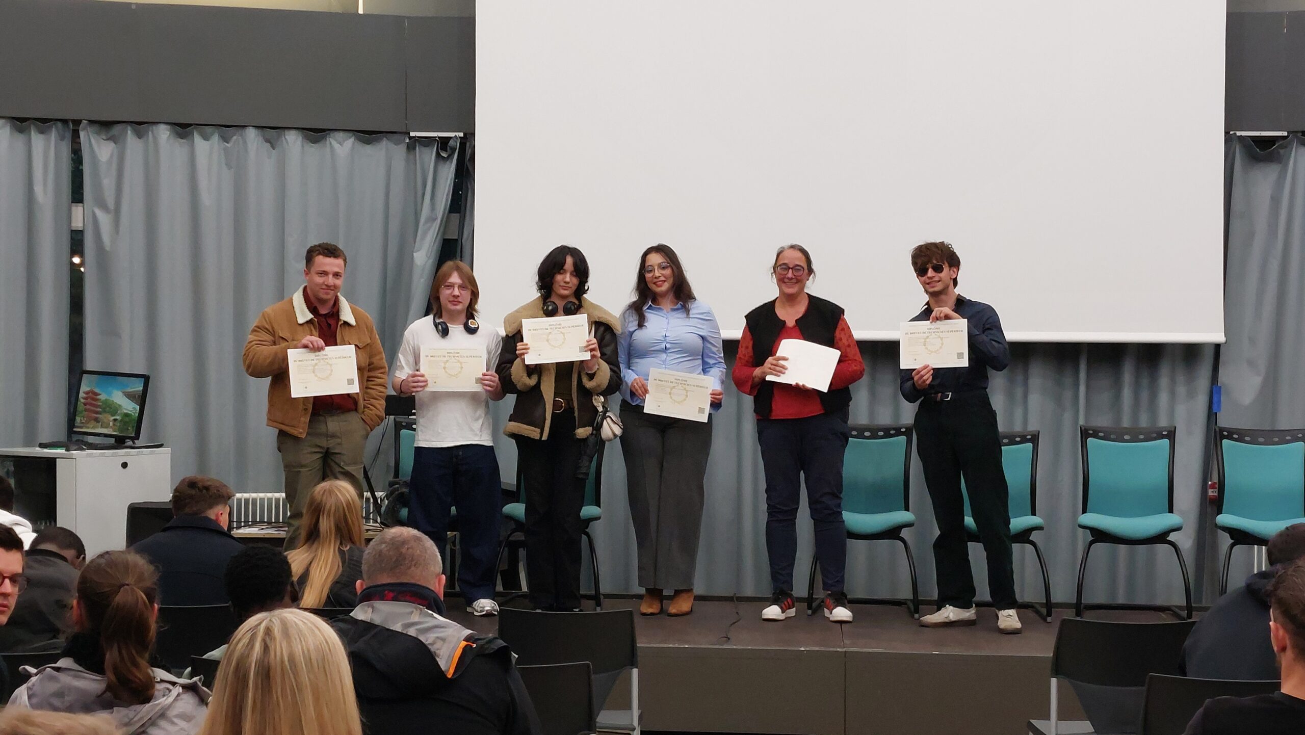 Diplômés BTS promotion 2026 au lycée Jean PROUVÉ