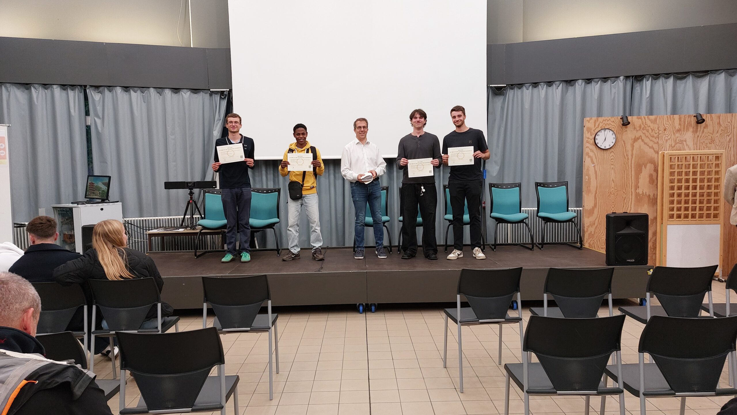 Diplômés BTS promotion 2026 au lycée Jean PROUVÉ