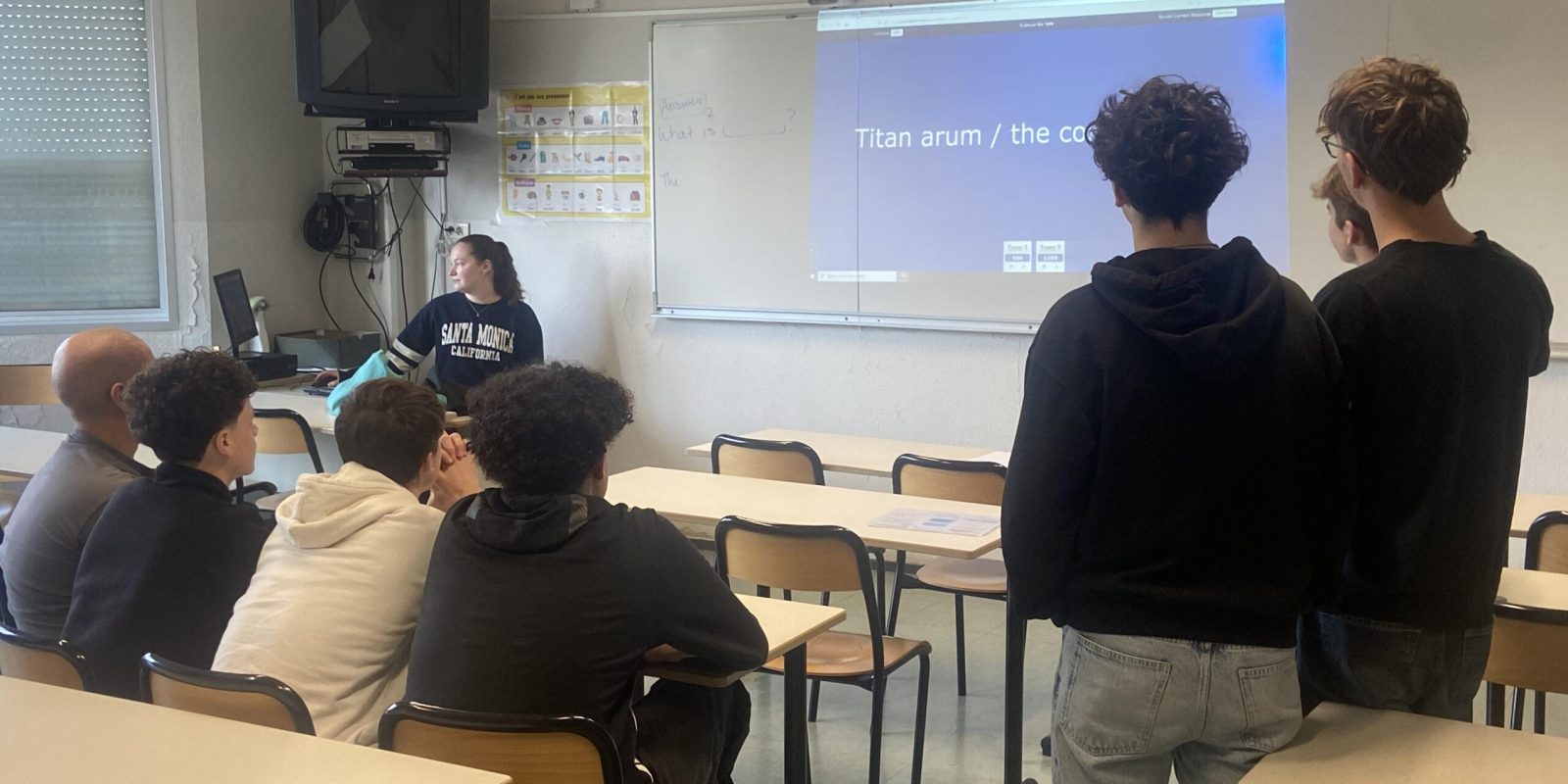 Une assistante américaine au lycée – Lycée Jean Prouvé de Lomme